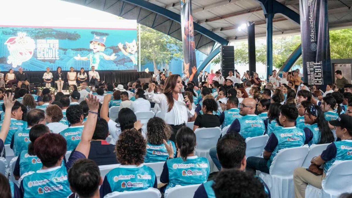 Firme el apoyo a la educación en Quintana Roo.