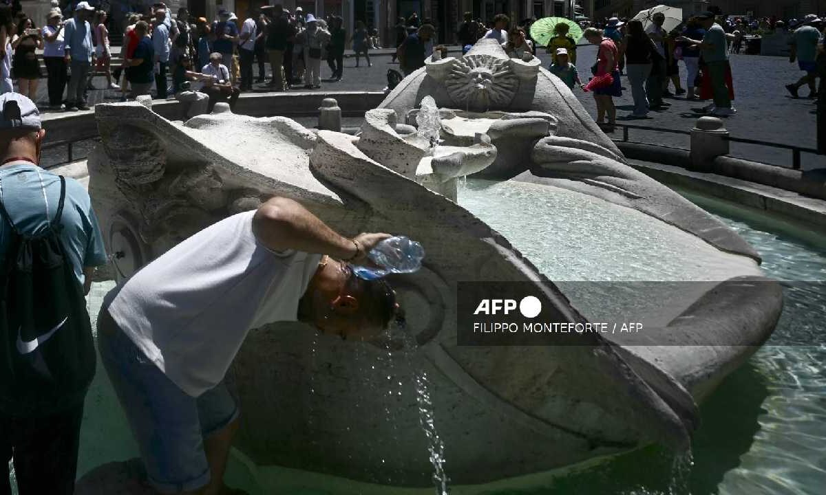 Calor intenso en Europa.