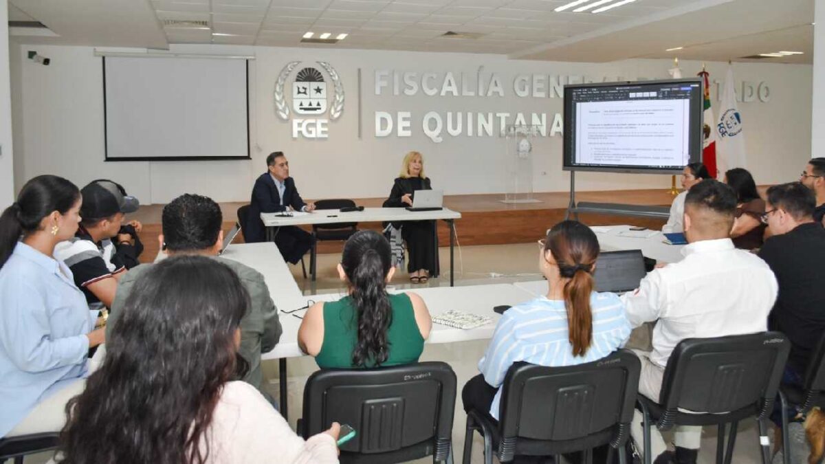 Capacitación constante en la FGE.