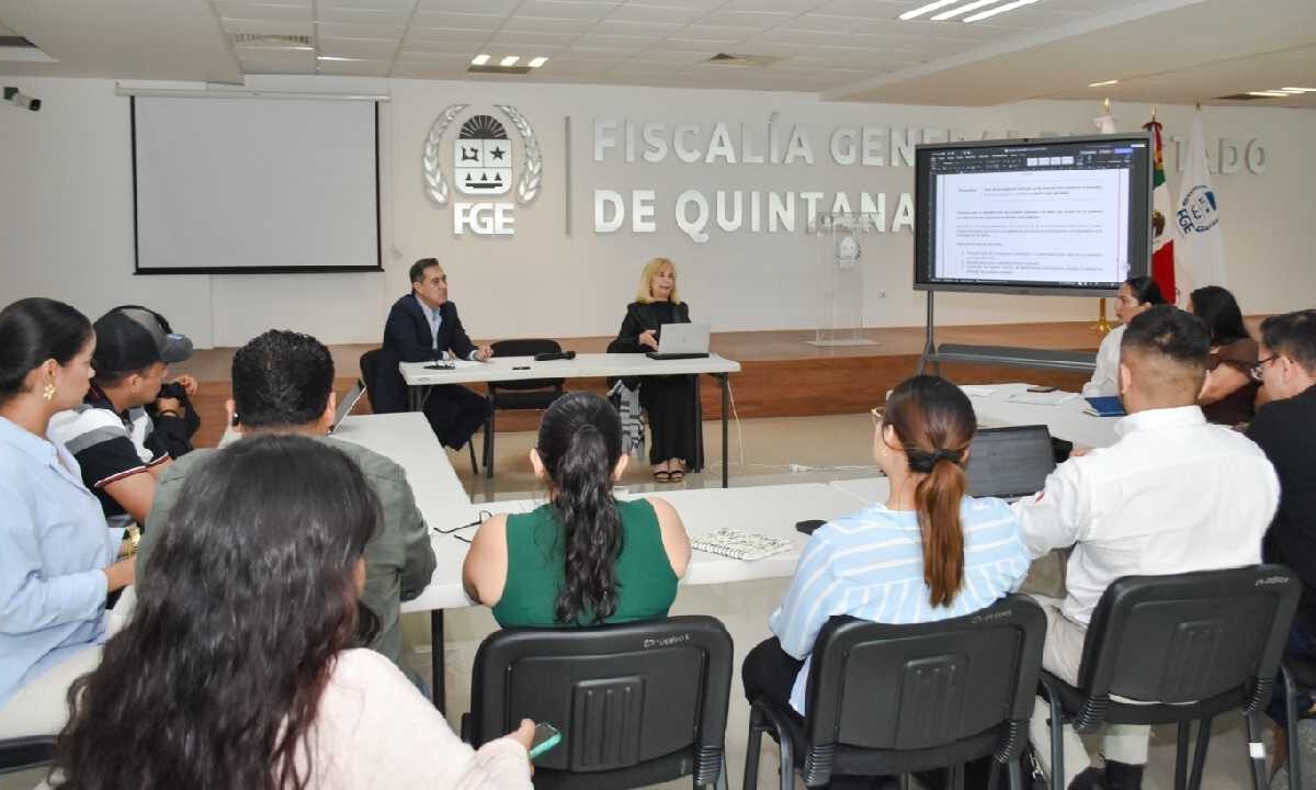 Capacitación constante en la FGE.