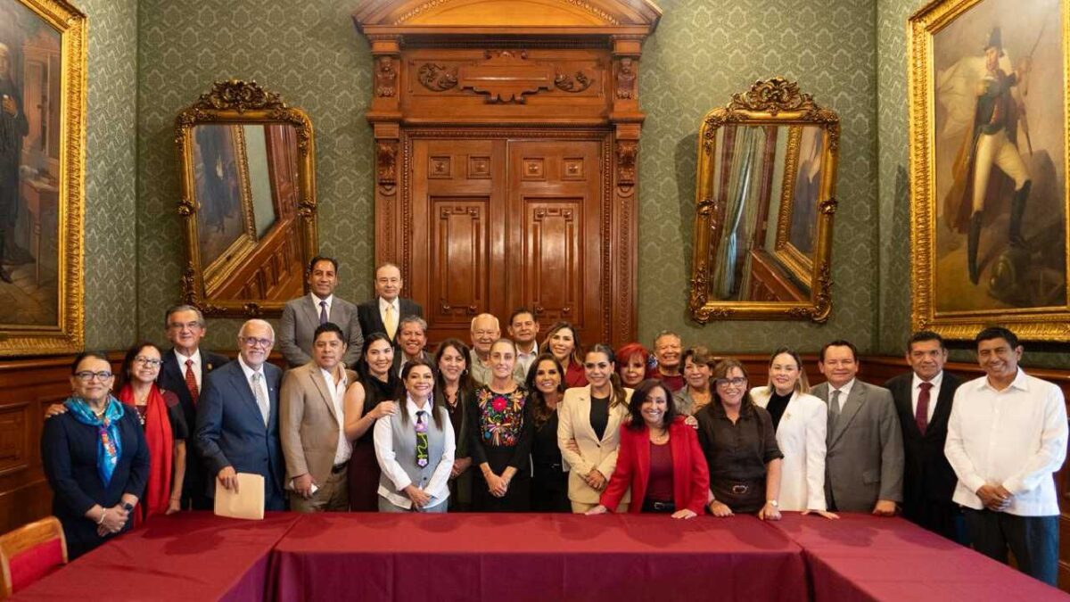 Mara Lezama se reunió con la presidenta.