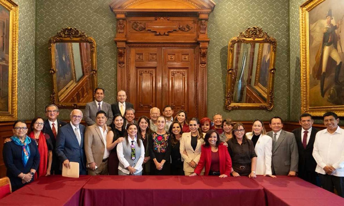 Mara Lezama se reunió con la presidenta.
