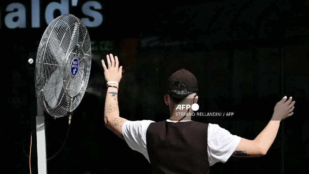 Italia emite alerta roja por ola de calor.