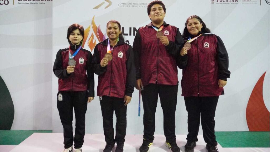 Judocas quintanarroenses cierran brillante participación en Olimpiada de Conade con 4 medallas más