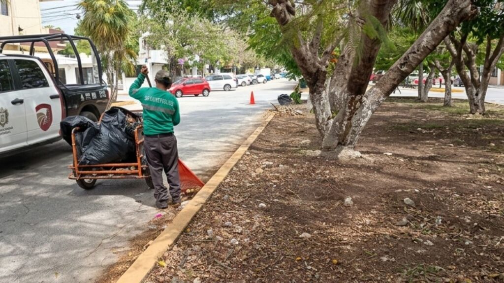 Diego Castañón refuerza limpieza en Tulum
