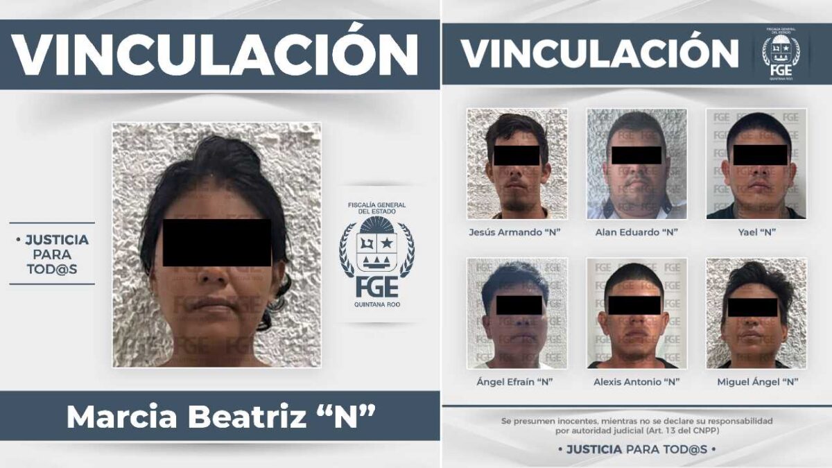 Siete personas fueron vinculadas a proceso.