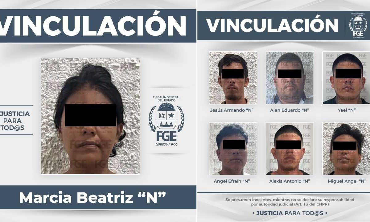 Siete personas fueron vinculadas a proceso.