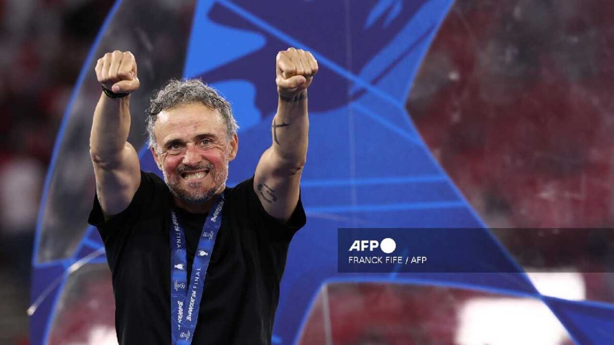 Luis Enrique, en lo más alto del futbol mundial.