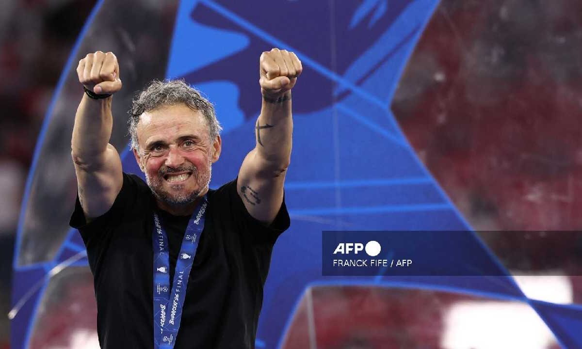 Luis Enrique, en lo más alto del futbol mundial.