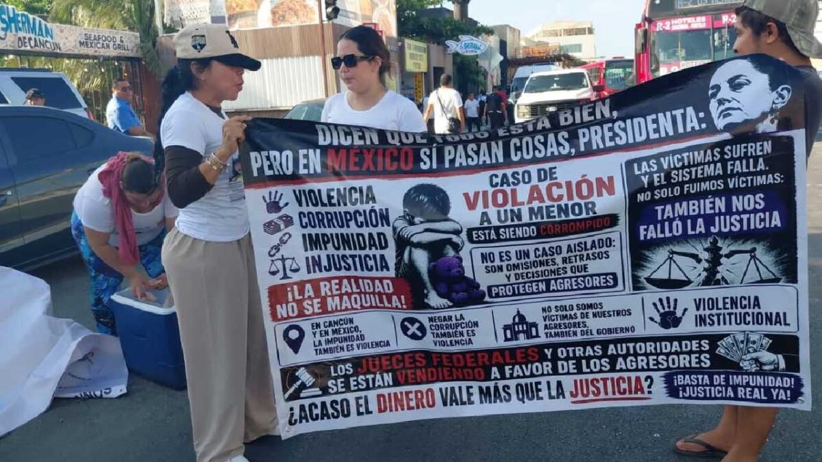 Enoja a madres buscadoras bloqueos.
