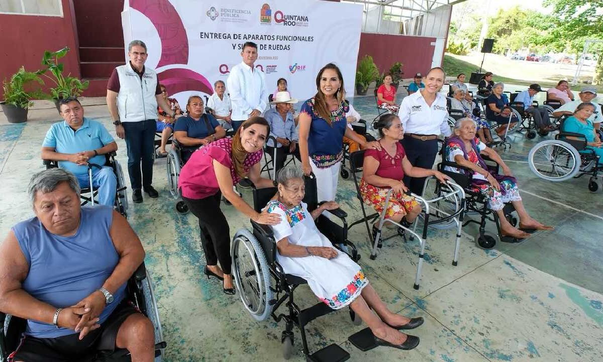 Mara Lezama estuvo en Bacalar.