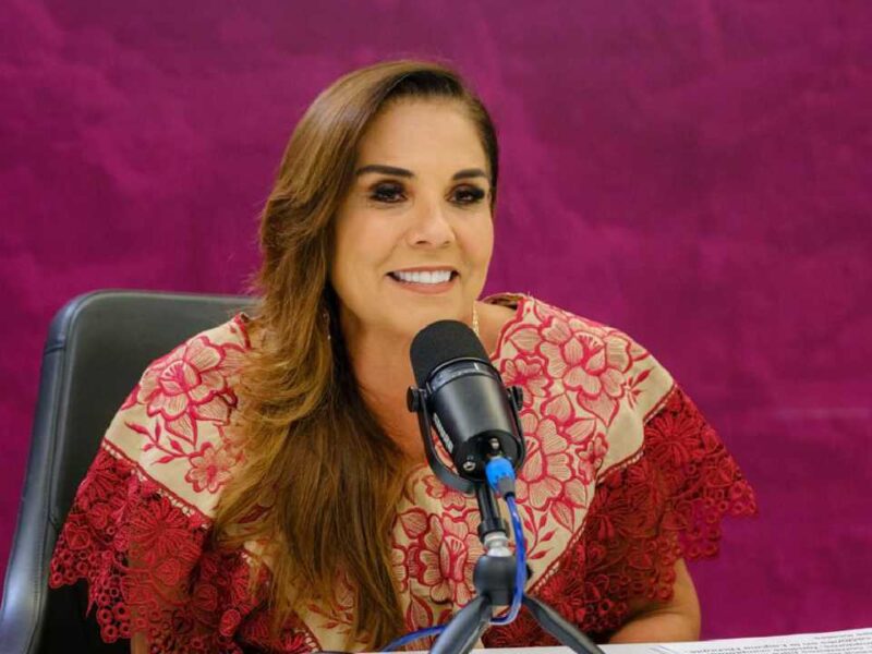 Mara Lezama presume más de 40 mil personas en la inauguración del Puente Nichupté