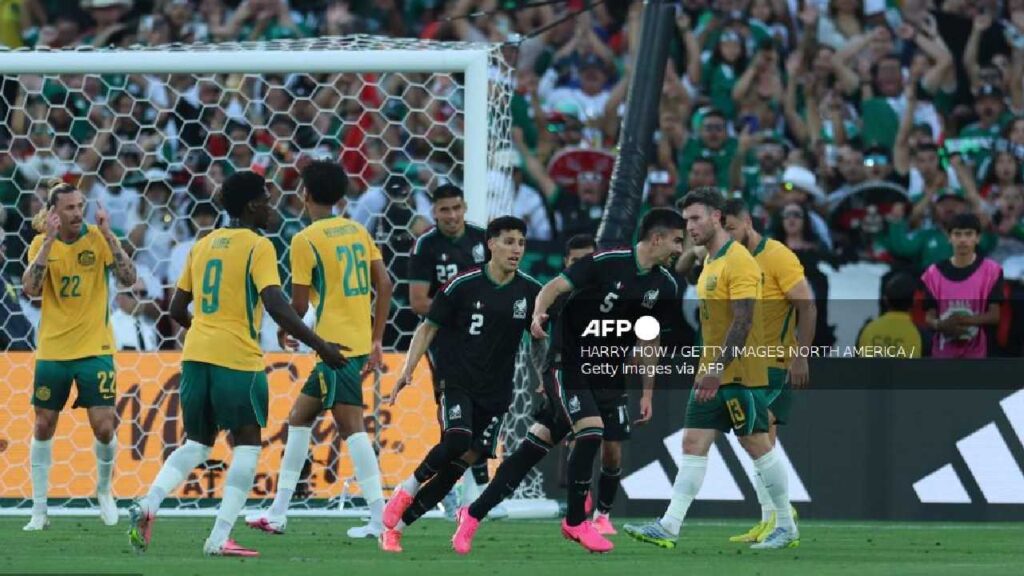 México ganó a Australia.