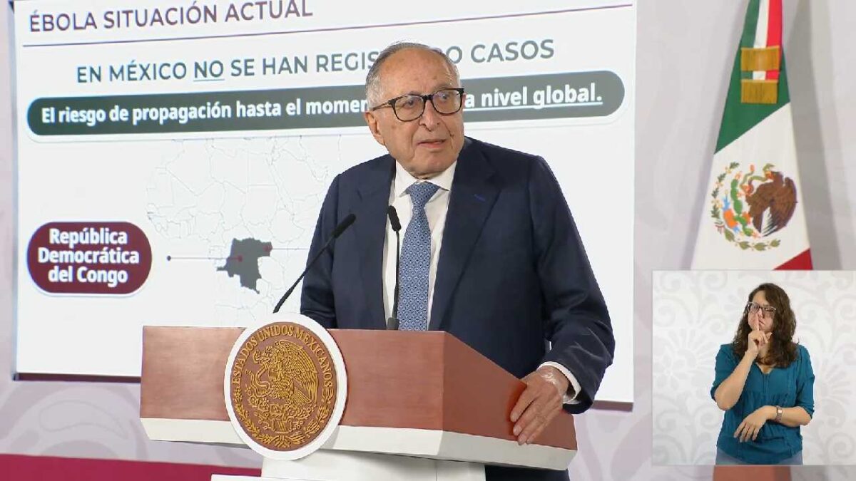 México, sin casos de ébola.