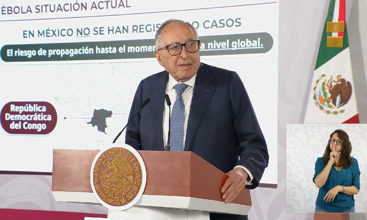 México, sin casos de ébola.