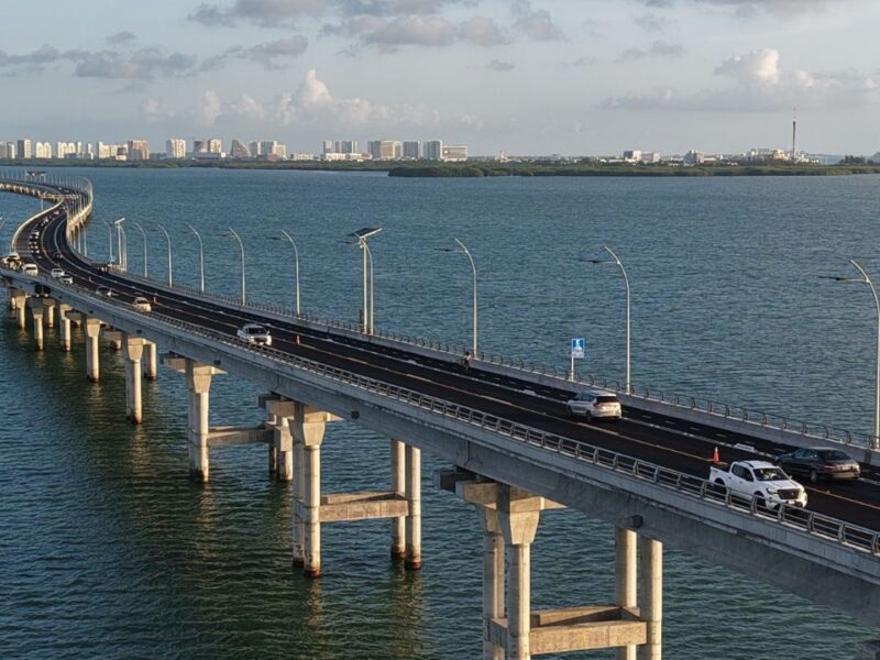 Puente Nichupté: rutas de transporte operarían en agosto (gráfico)