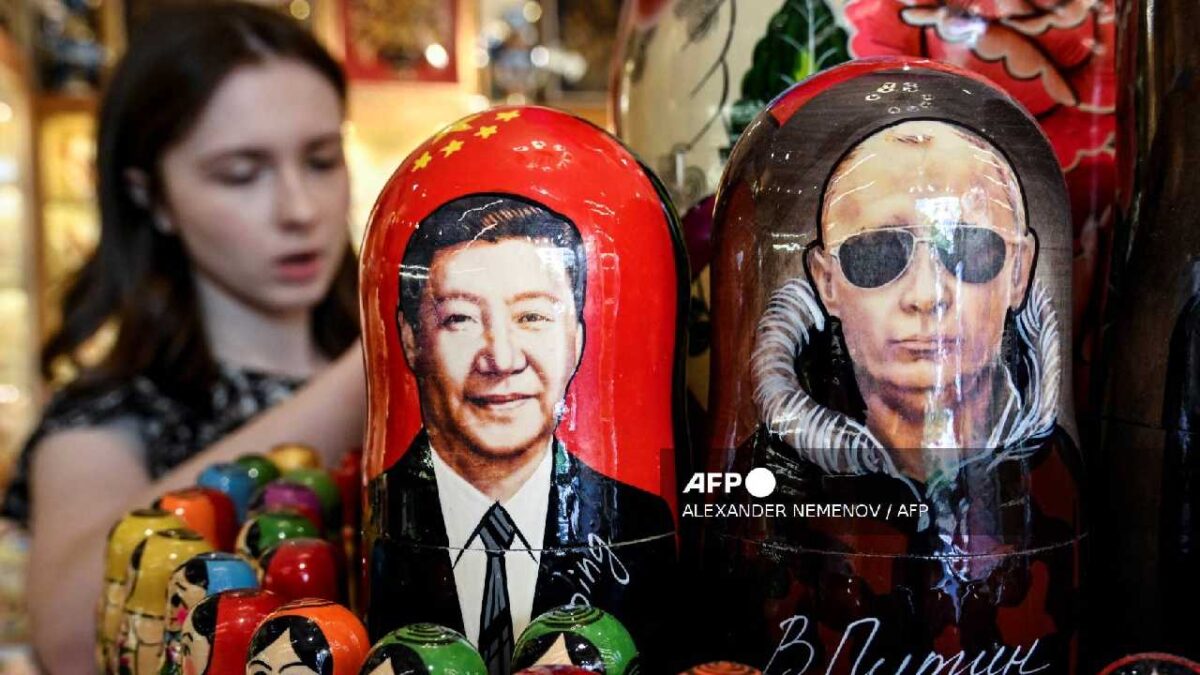 Putin llegó a China.