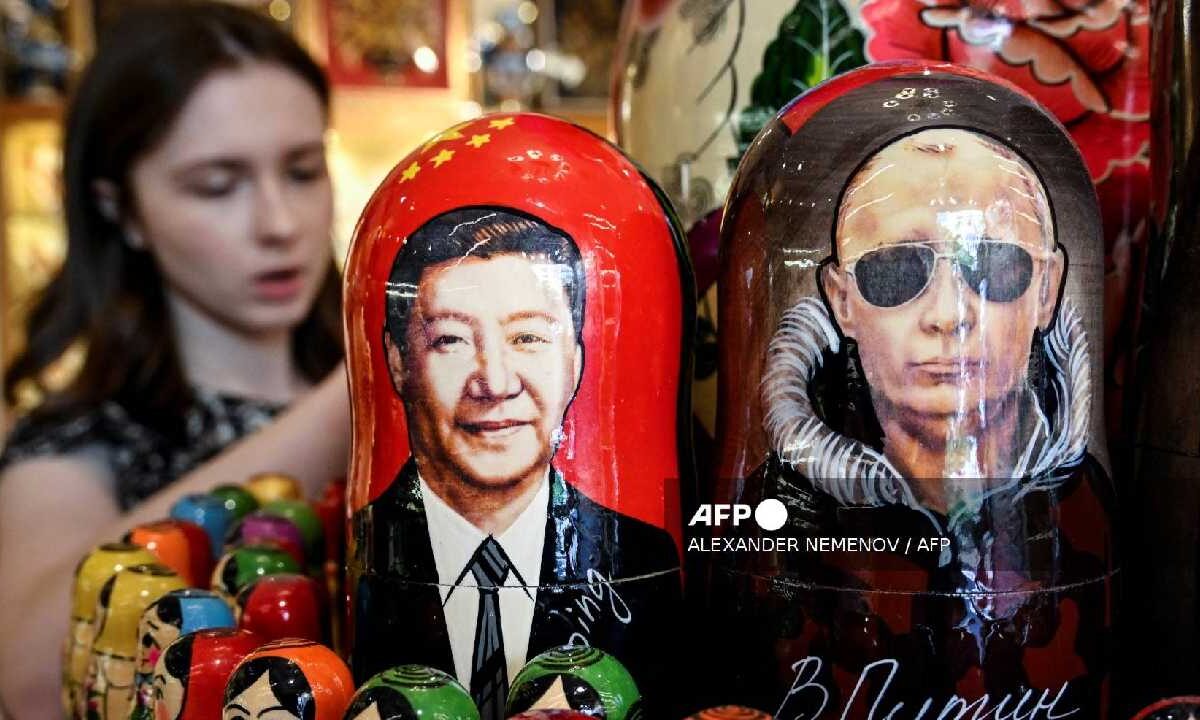 Putin llegó a China.