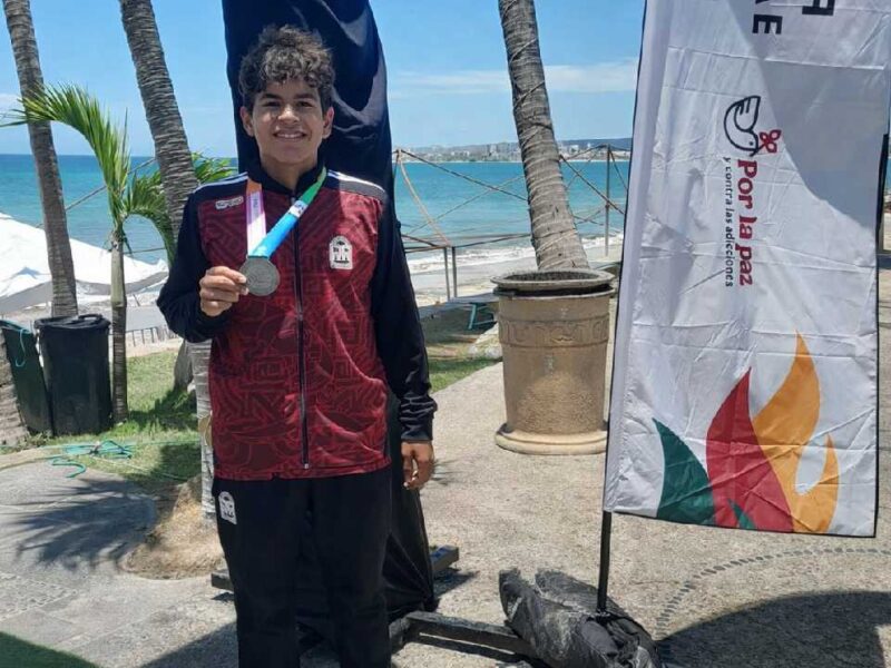 Quintana Roo avanza con fuerza en la Olimpiada Nacional tras sumar plata en aguas abiertas