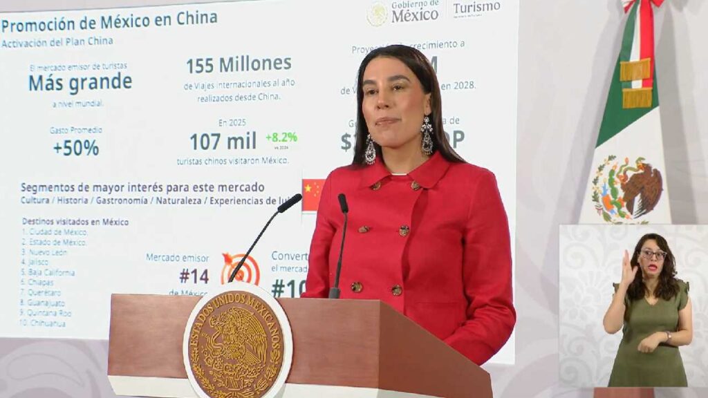 Quintana Roo en el top 10 de visitantes chinos.