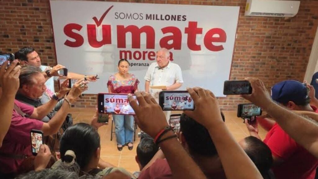 Rafael Marín formaliza ante Morena aspiración por la gubernatura