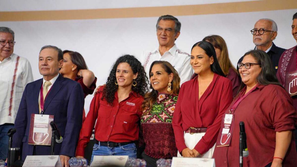 Mara Lezama en el Congreso de Morena.