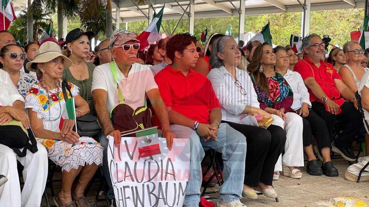 Mara Lezama destacó la participación ciudadana.