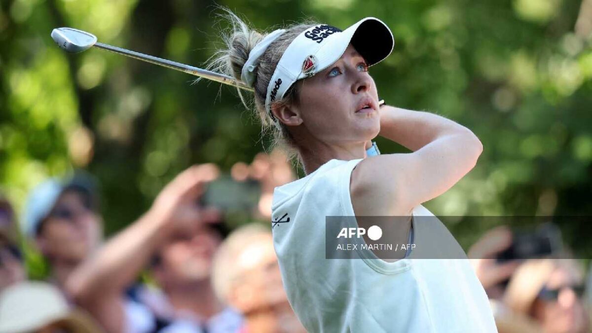 Nelly Korda la ganadora.