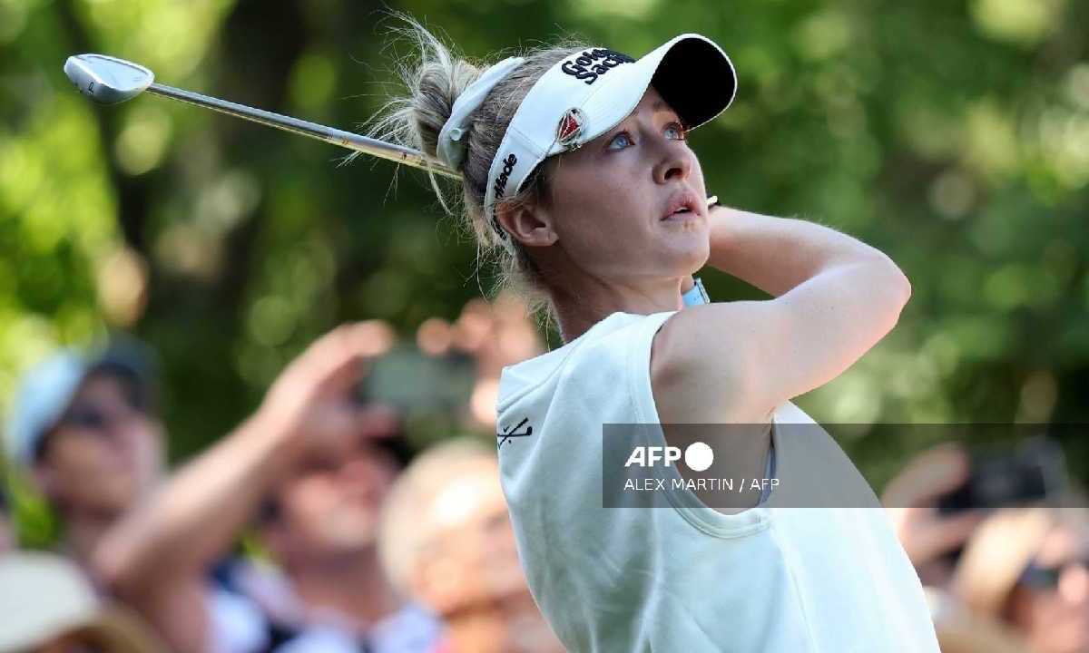 Nelly Korda la ganadora.