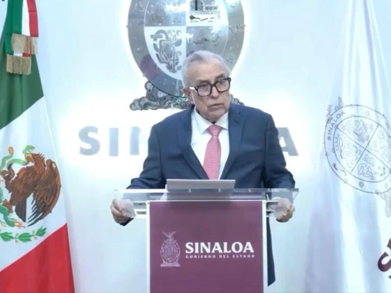 Rubén Rocha Moya deja la gubernatura de Sinaloa por investigación de la FGR