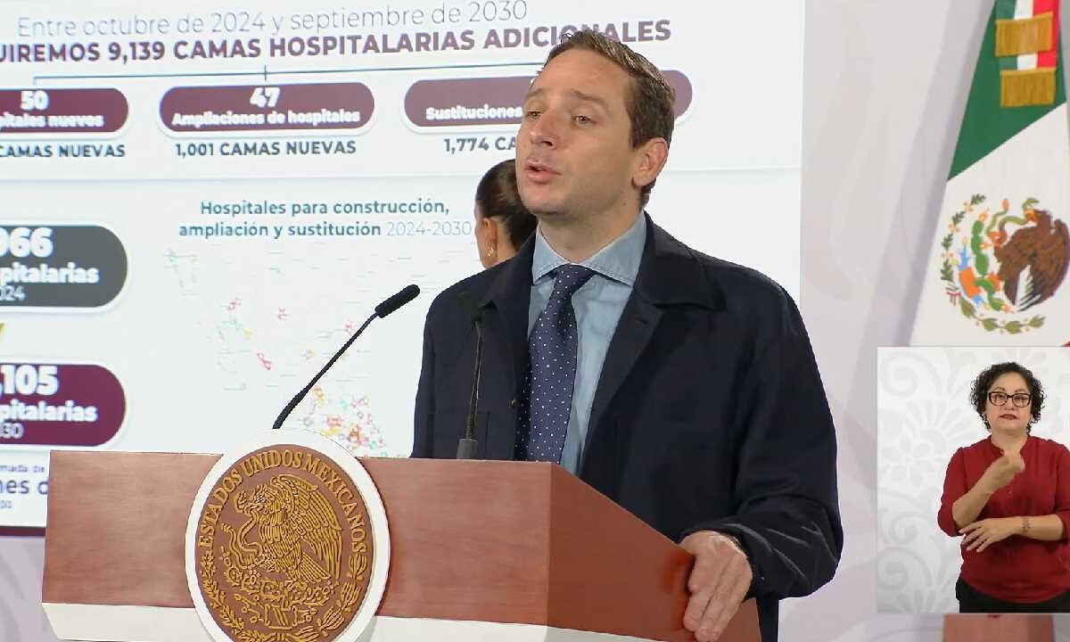 Secretaría de Salud presentó plan de infraestructura.