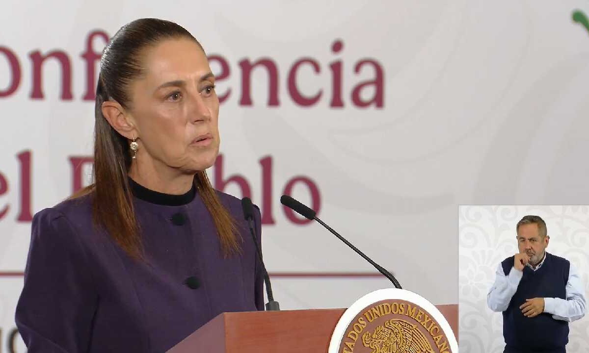 Sheinbaum toca el tema del proyecto en Mahahual.