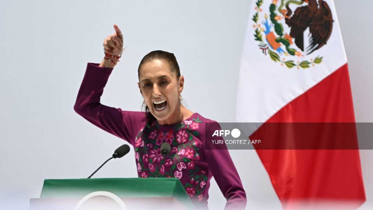 Claudia Sheinbaum dio un mensaje.