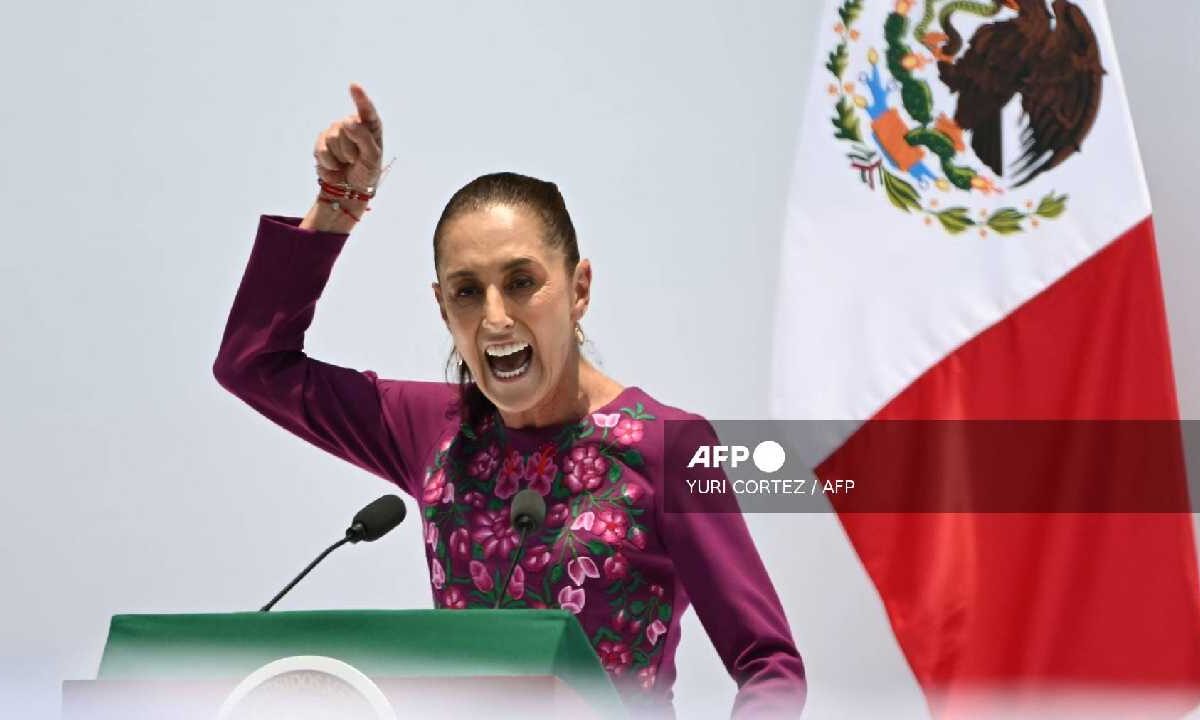 Claudia Sheinbaum dio un mensaje.