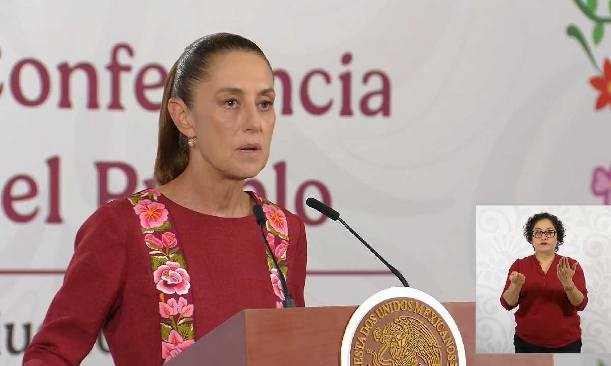 Claudia Sheinbaum habla de extrtadición.