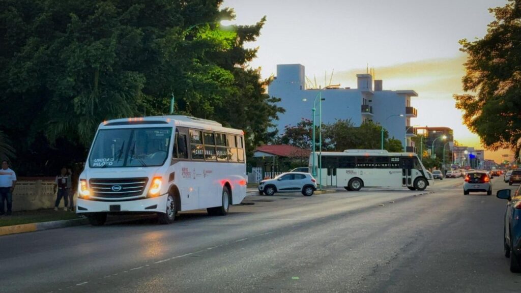 Transporte público en Chetumal recibirá subsidio del Gobierno