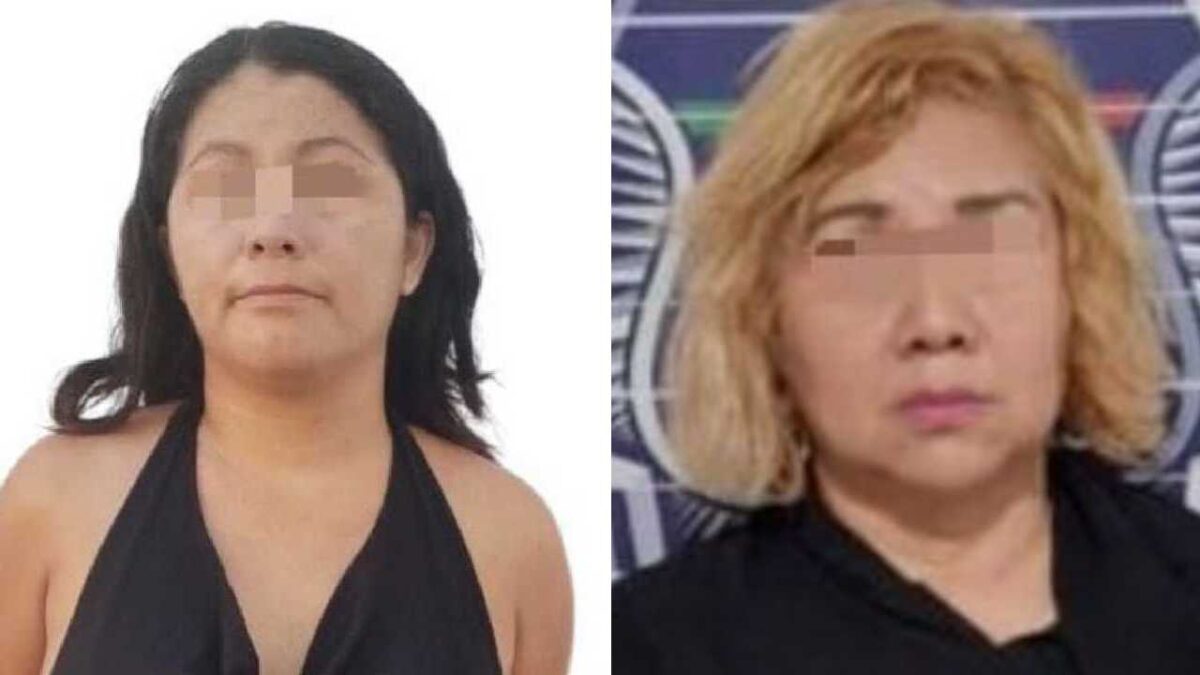 Caen 2 mujeres con droga.