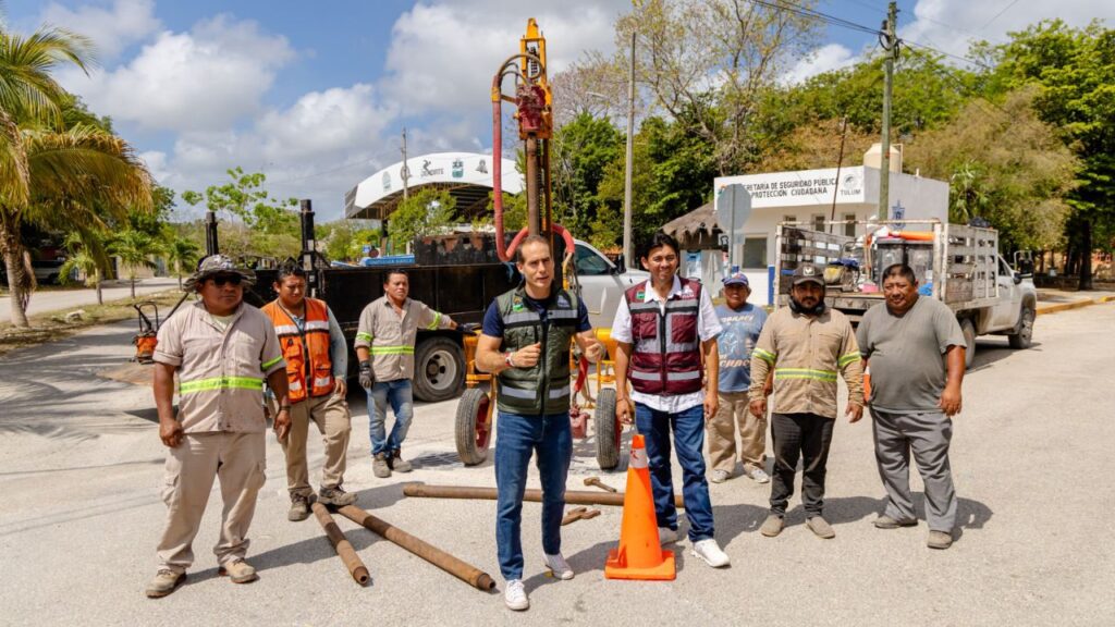 Tulum intensifica desazolve de pozos para prevenir inundaciones