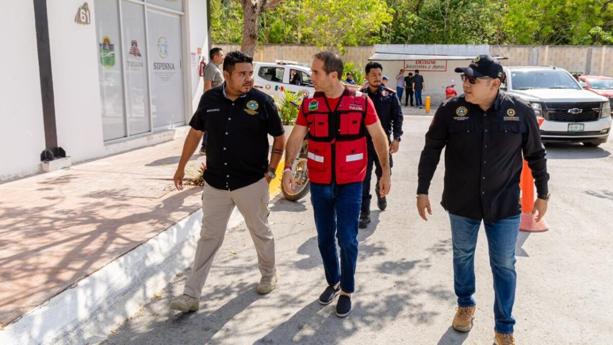 Tulum fortalece cultura preventiva con Simulacro Nacional 2026