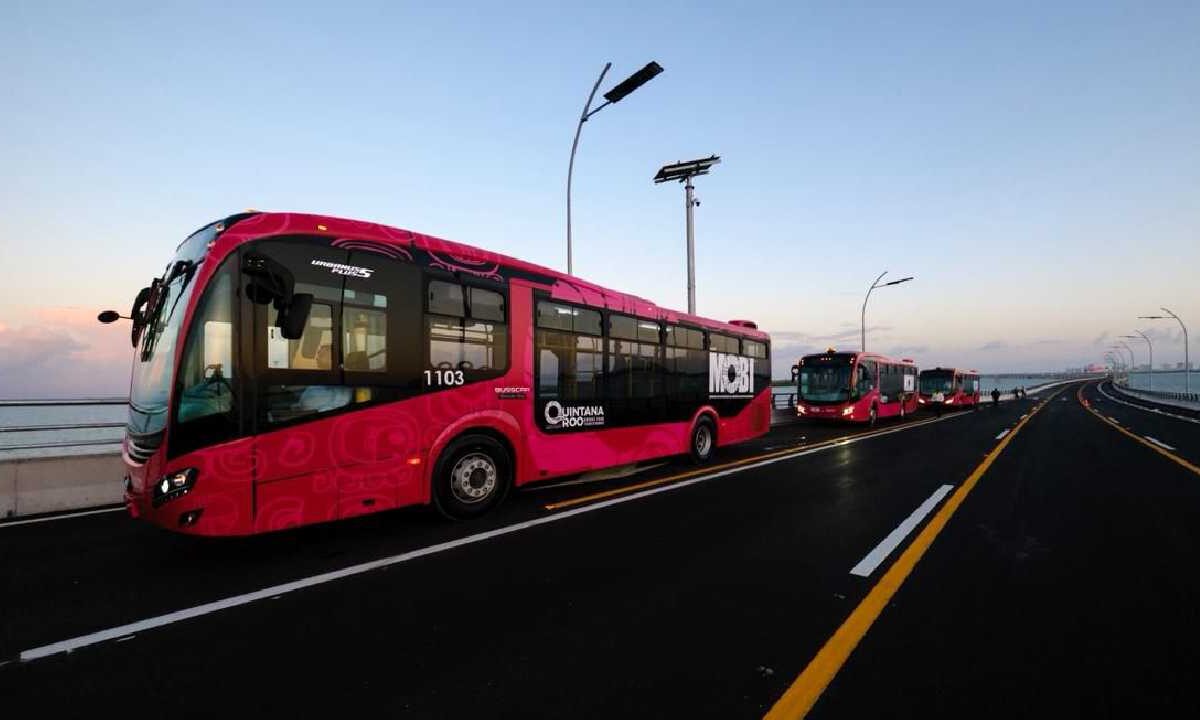 Unidades MOBI ya están en Cancún.