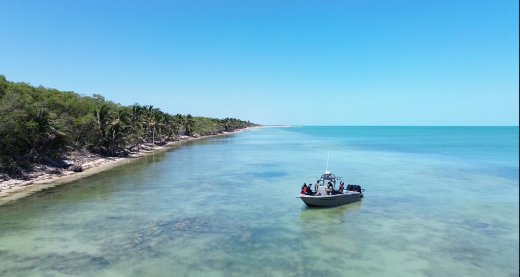 Semar descarta manchas de petróleo en Champotón, Campeche
