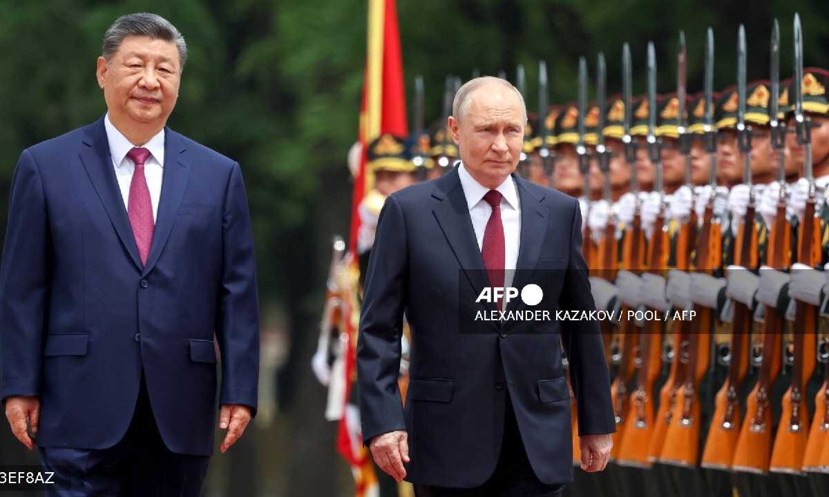 Xi y Putin sostuvieron una reunión.