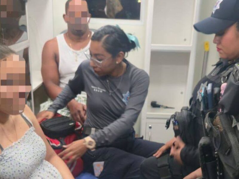 Detienen a cubanos en Cancún tras altercado y disturbios en la Sm 23; ¡casi los linchan!