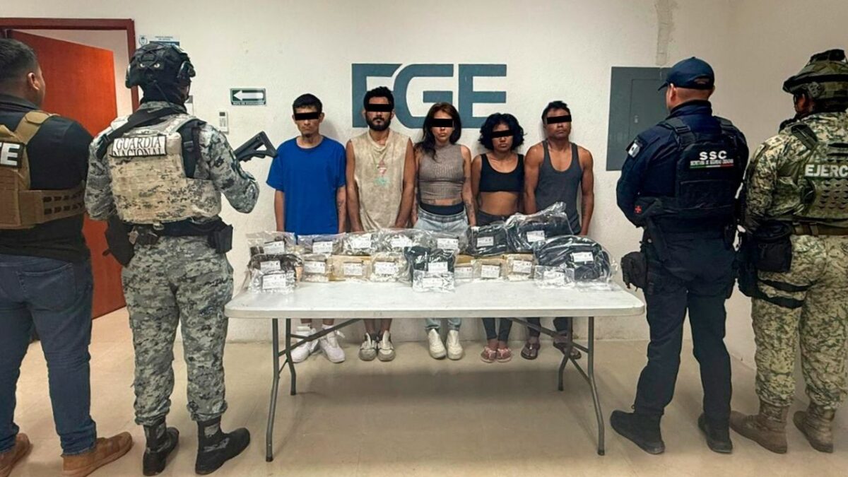 Cae en Playa del Carmen banda de narcomenudeo