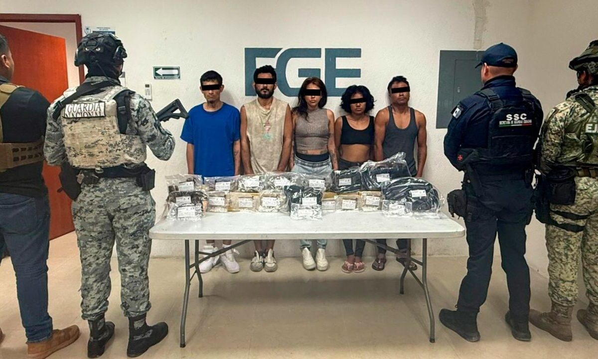 Cae en Playa del Carmen banda de narcomenudeo