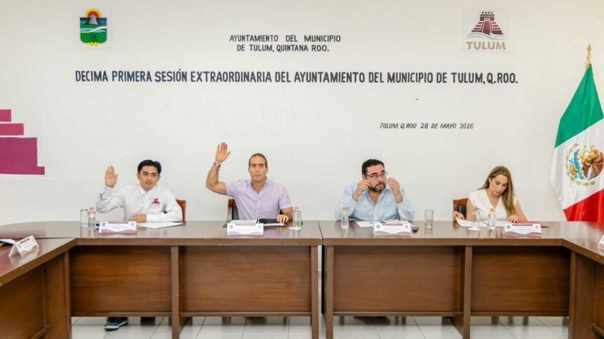 Cabildo de Tulum avala cambios constitucionales de Quintana Roo