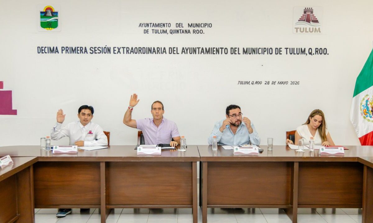 Cabildo de Tulum avala cambios constitucionales de Quintana Roo