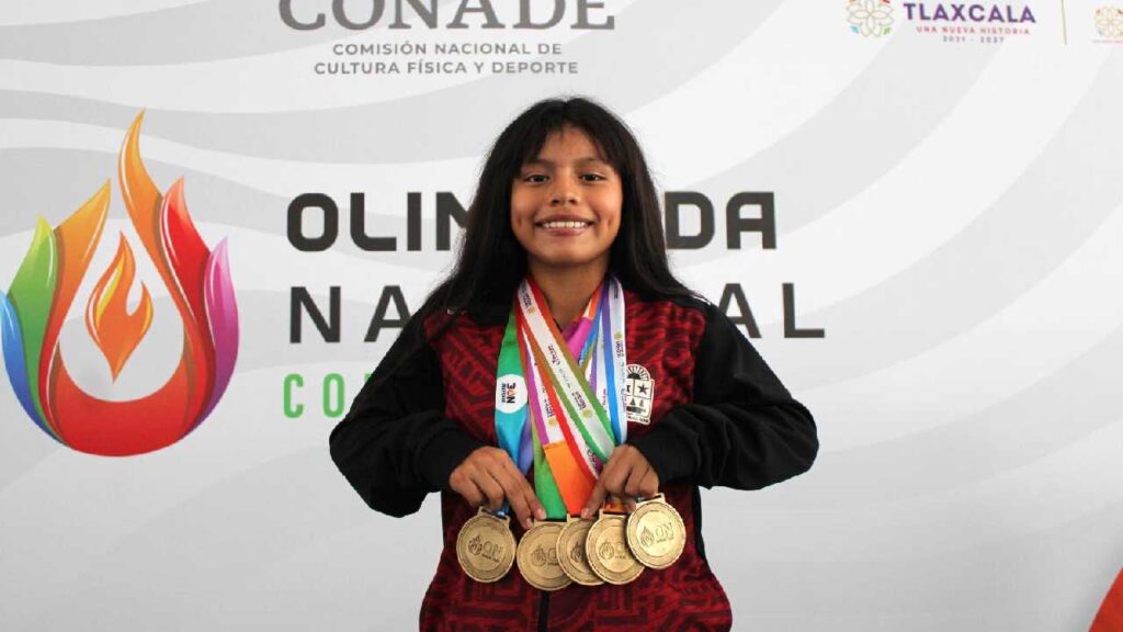 ¡No te lo puedes perder! Yessica Jocabed, de Isla Mujeres, “bañada en oro” en Olimpiada