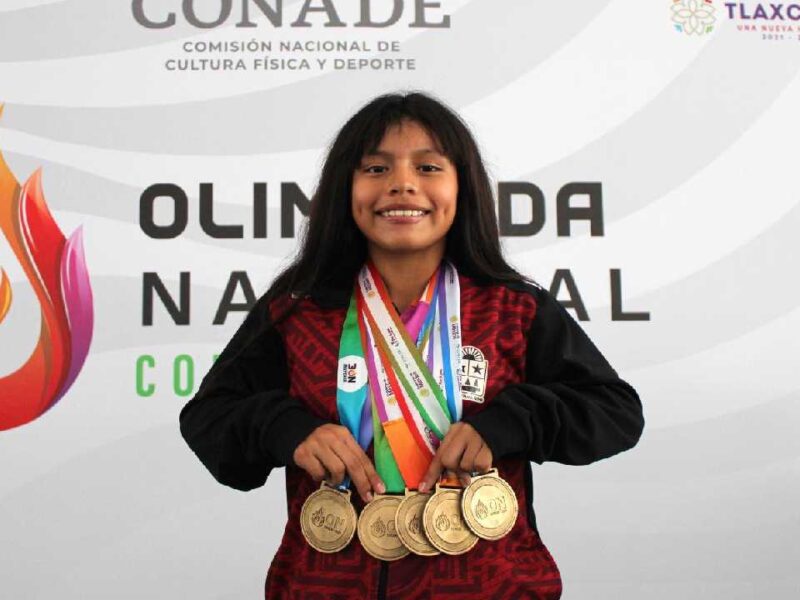 ¡No te lo puedes perder! Yessica Jocabed, de Isla Mujeres, “bañada en oro” en Olimpiada
