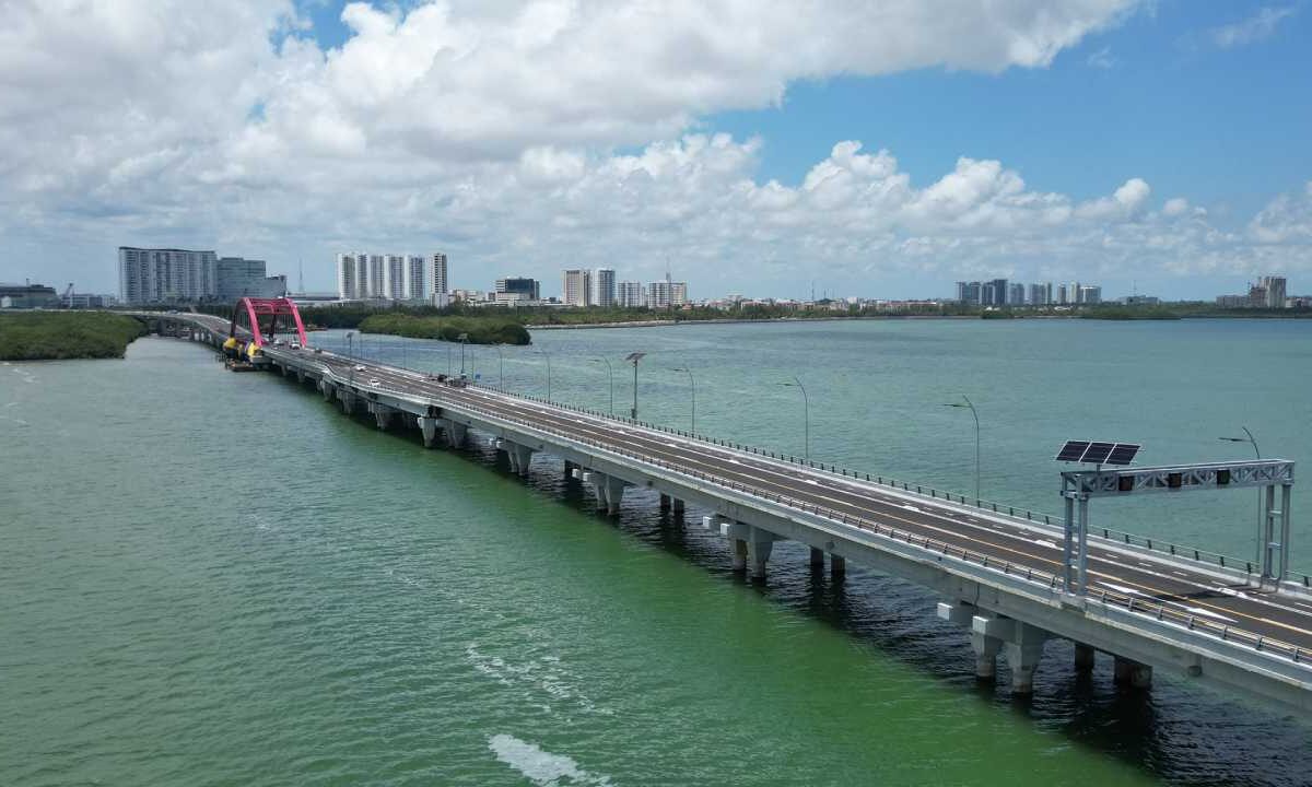 Mañana se abre el Puente Nichupté.